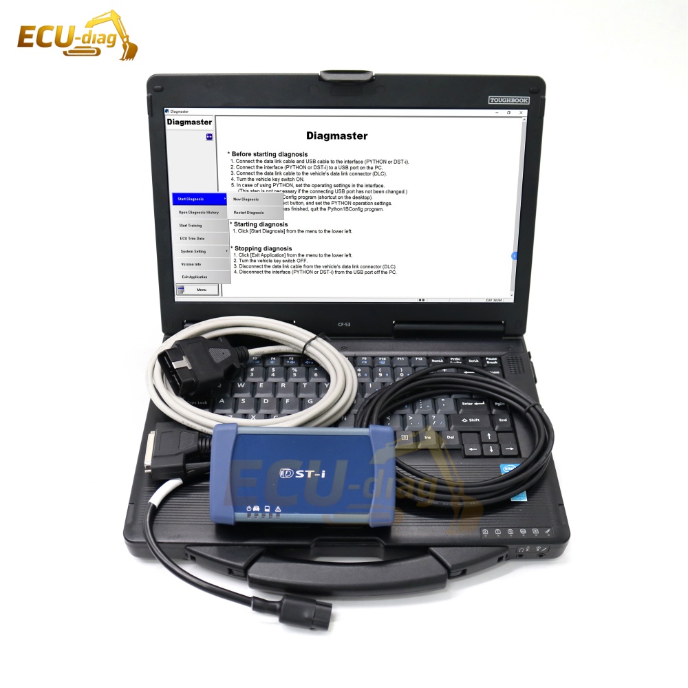 Heavy Equipment Diagnostic Software - For KUBOTA Denso Interface Diagnostic Kit