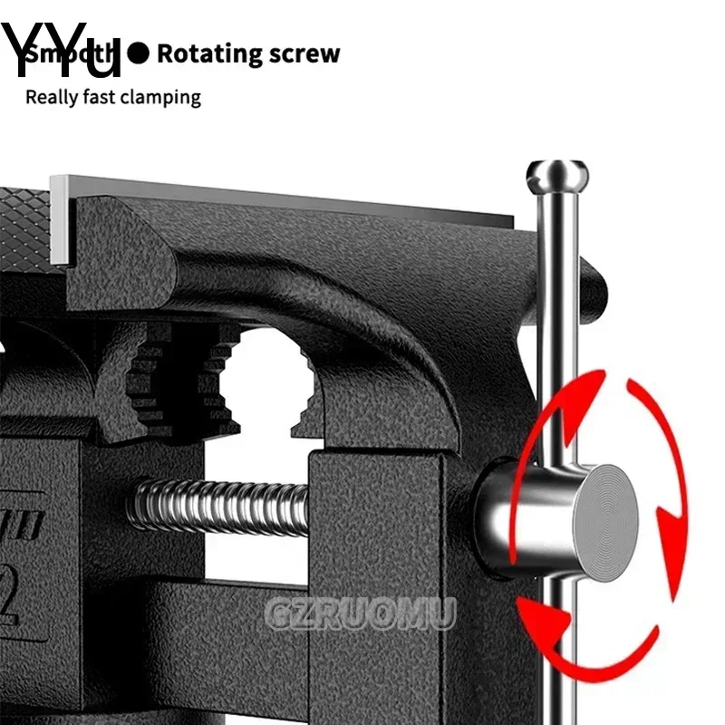 Bench Vise 4.5/6 Inch Multipur - Heavy Equipment Used ulasan dan harga