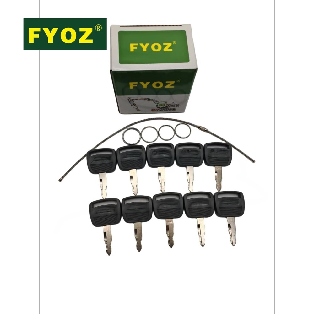 10pcs Excavator Keys S450 For  - Heavy Equipment Key Set ulasan dan harga