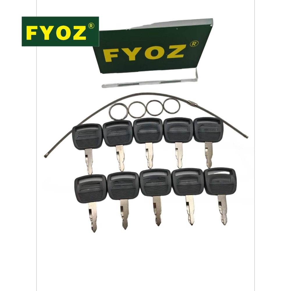 10pcs Excavator Keys S450 For  - Heavy Equipment Key Set ulasan dan harga