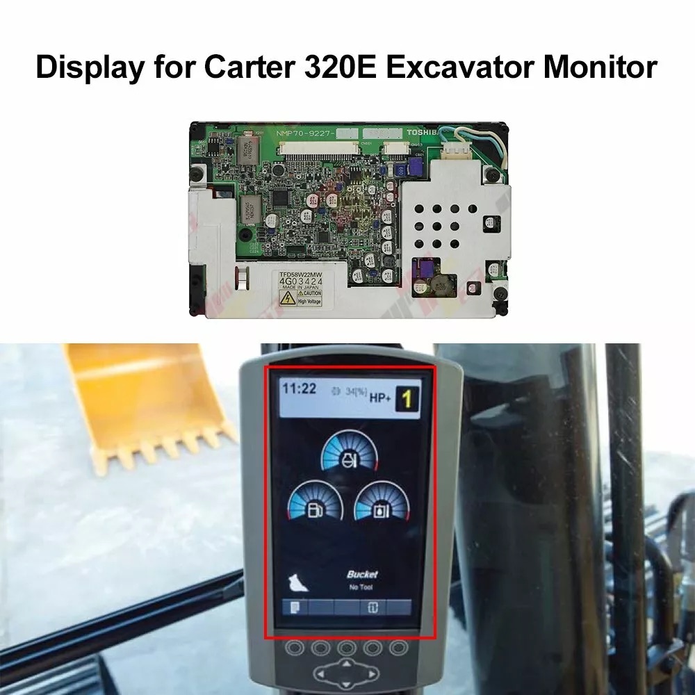Display For Carter E320 323 33 - Heavy Equipment Hitachi ulasan dan harga