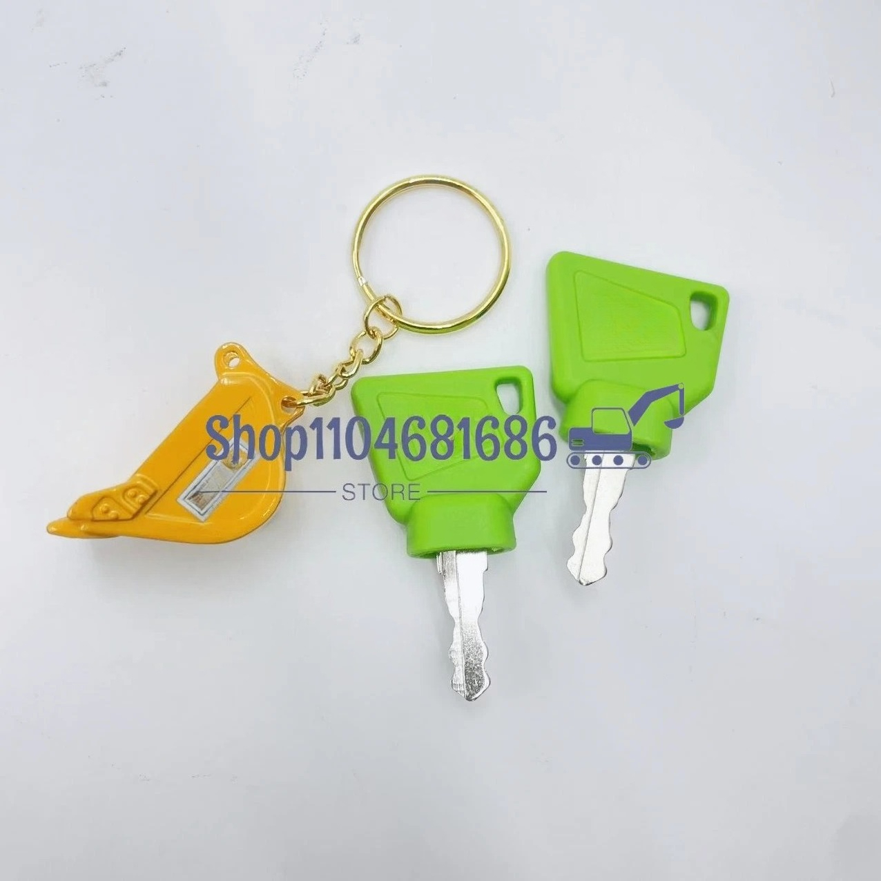 2Pcs Black JCS 3CX Parts Digge - Heavy Equipment Key Set ulasan dan harga
