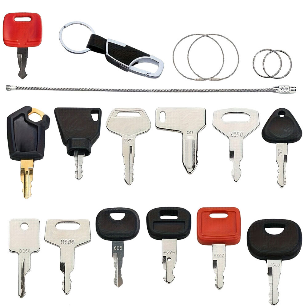 13PCS Ignition Key Set For Con - Heavy Equipment Key Set ulasan dan harga