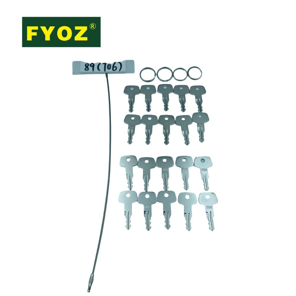 20-Piece 706 Key Set For Liebh - Heavy Equipment Key Set ulasan dan harga