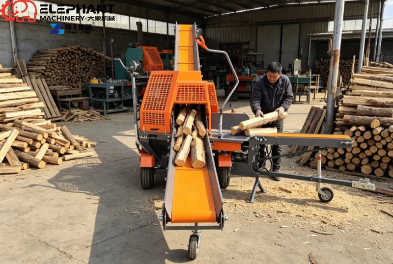 45T Firewood Processor PTO Hyd - Heavy Equipment Processor ulasan dan harga