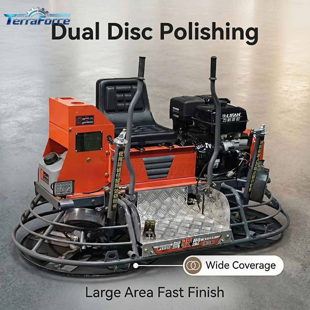 Terraforce Industrial 13HP Eng - Power Trowel Concrete ulasan dan harga