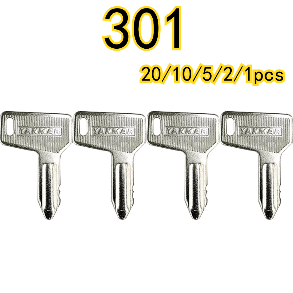 20/10/5/2/1pcs 301 Excavator I - Heavy Equipment Key Set ulasan dan harga