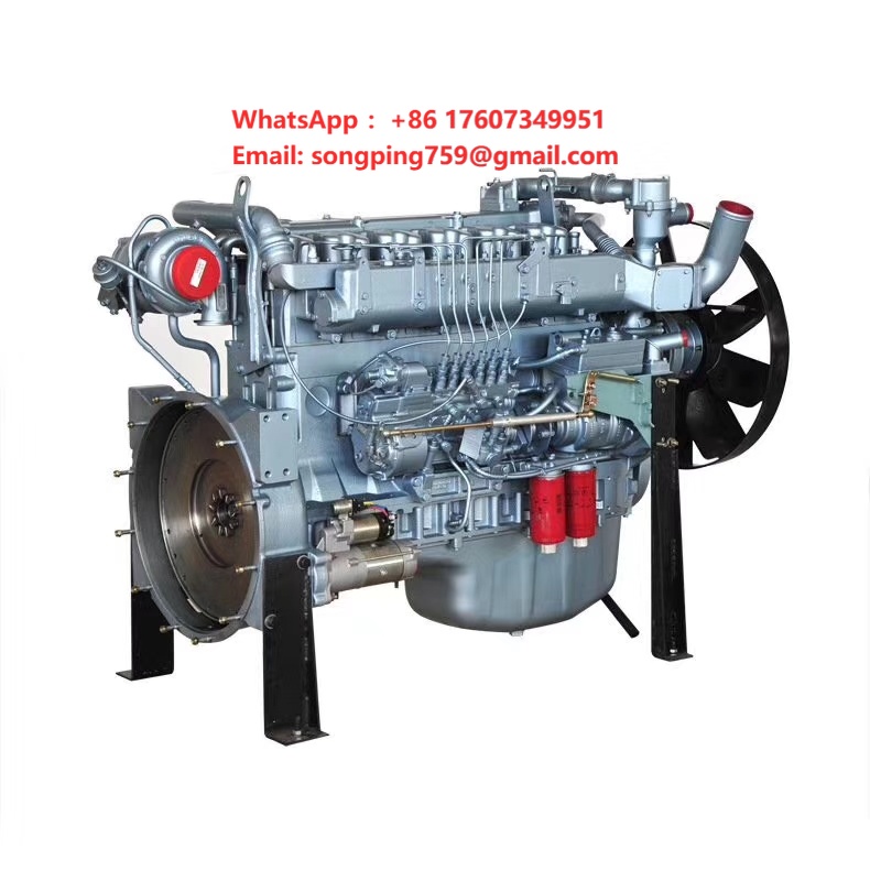 Weichai WD615.47 370HP  Diesel - Heavy Equipment Engineering ulasan dan harga