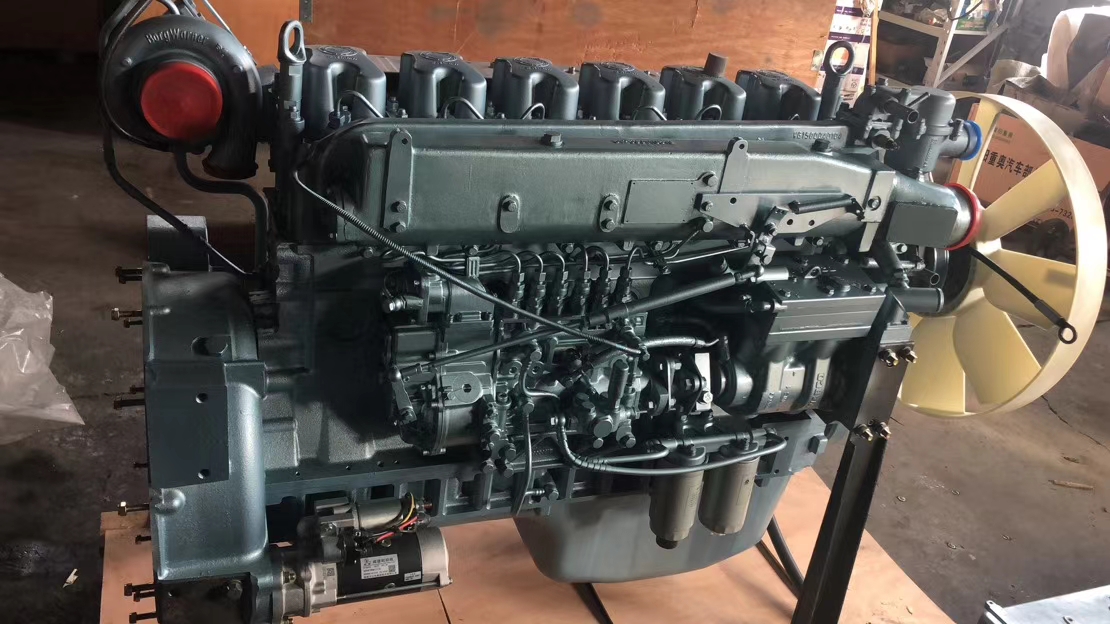Weichai WD615.47 370HP  Diesel - Heavy Equipment Engineering ulasan dan harga