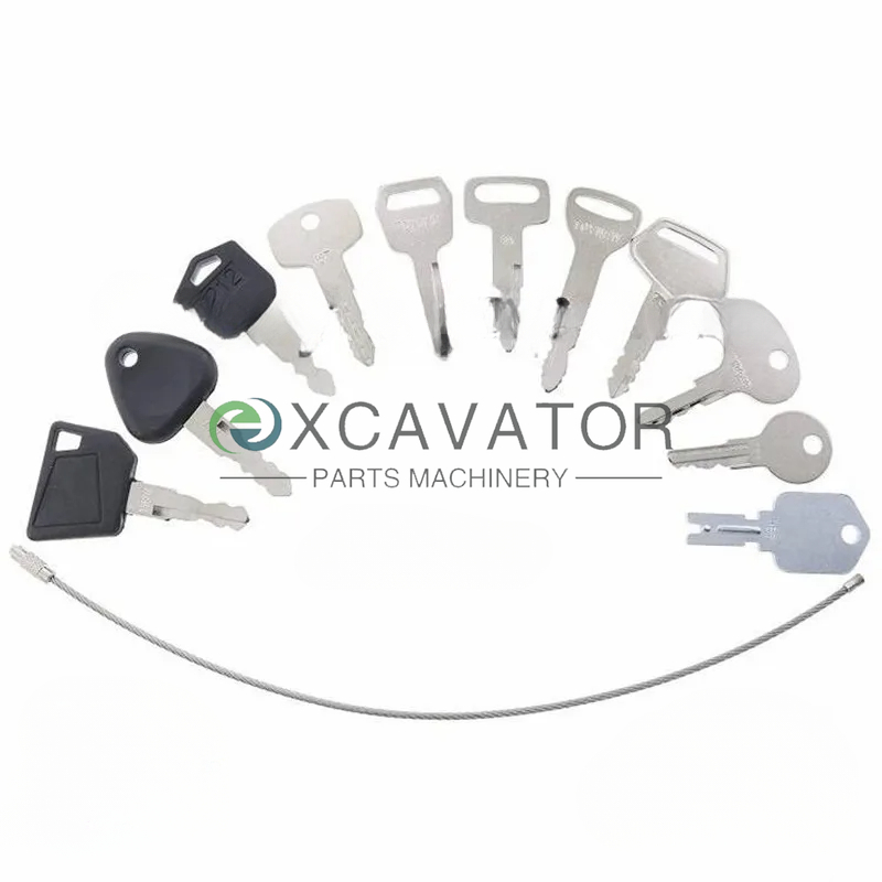 11 Keys Forklift Key Set for Y - Heavy Equipment Key Set ulasan dan harga