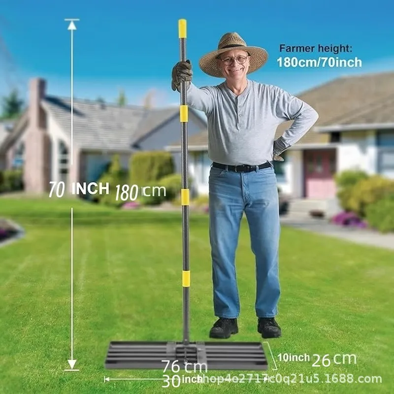 Stainless Steel Lawn Leveling  - Heavy Equipment Yard ulasan dan harga