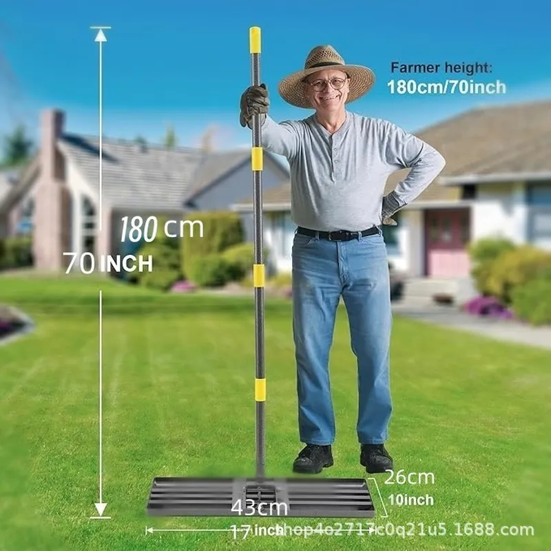 Stainless Steel Lawn Leveling  - Heavy Equipment Yard ulasan dan harga