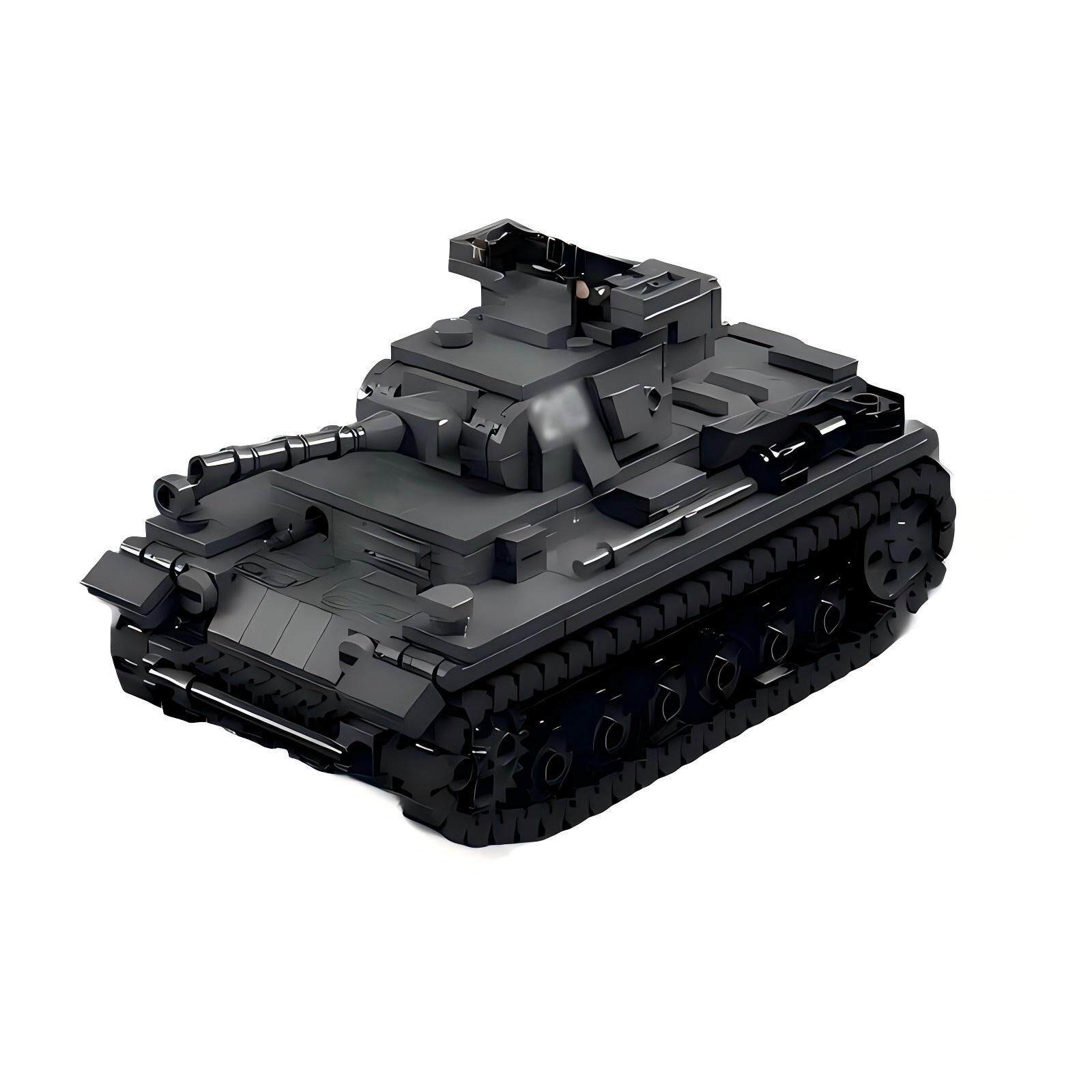 MOC WW2 F-type Heavy Tank War  - Heavy Equipment Certification ulasan dan harga