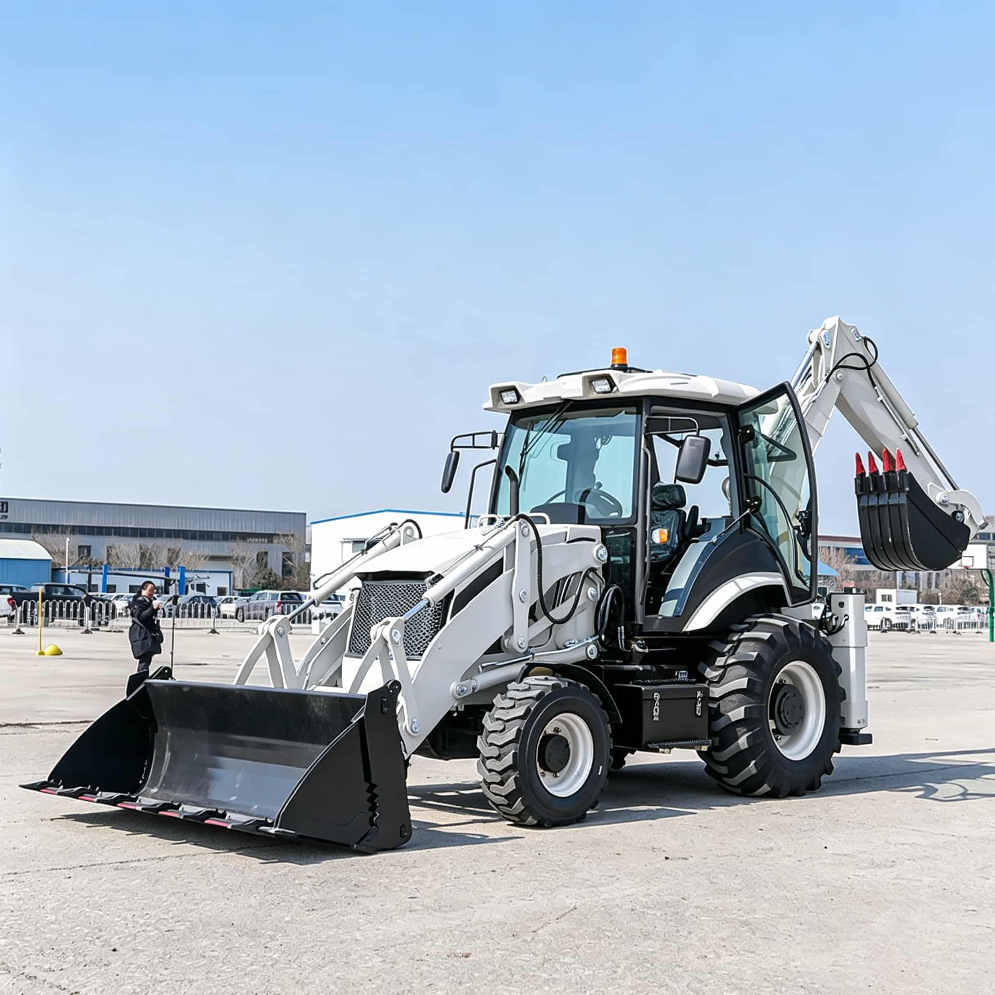 40-30C Ce Certified Backhoe Lo - Heavy Equipment Used ulasan dan harga