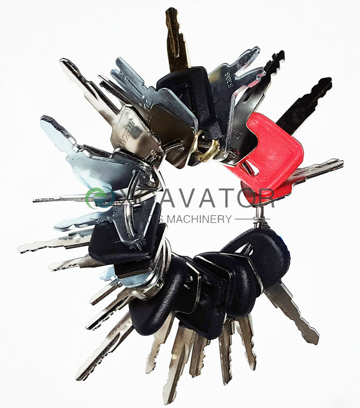 23 Keys Heavy Equipment Constr - Heavy Equipment Key Set ulasan dan harga