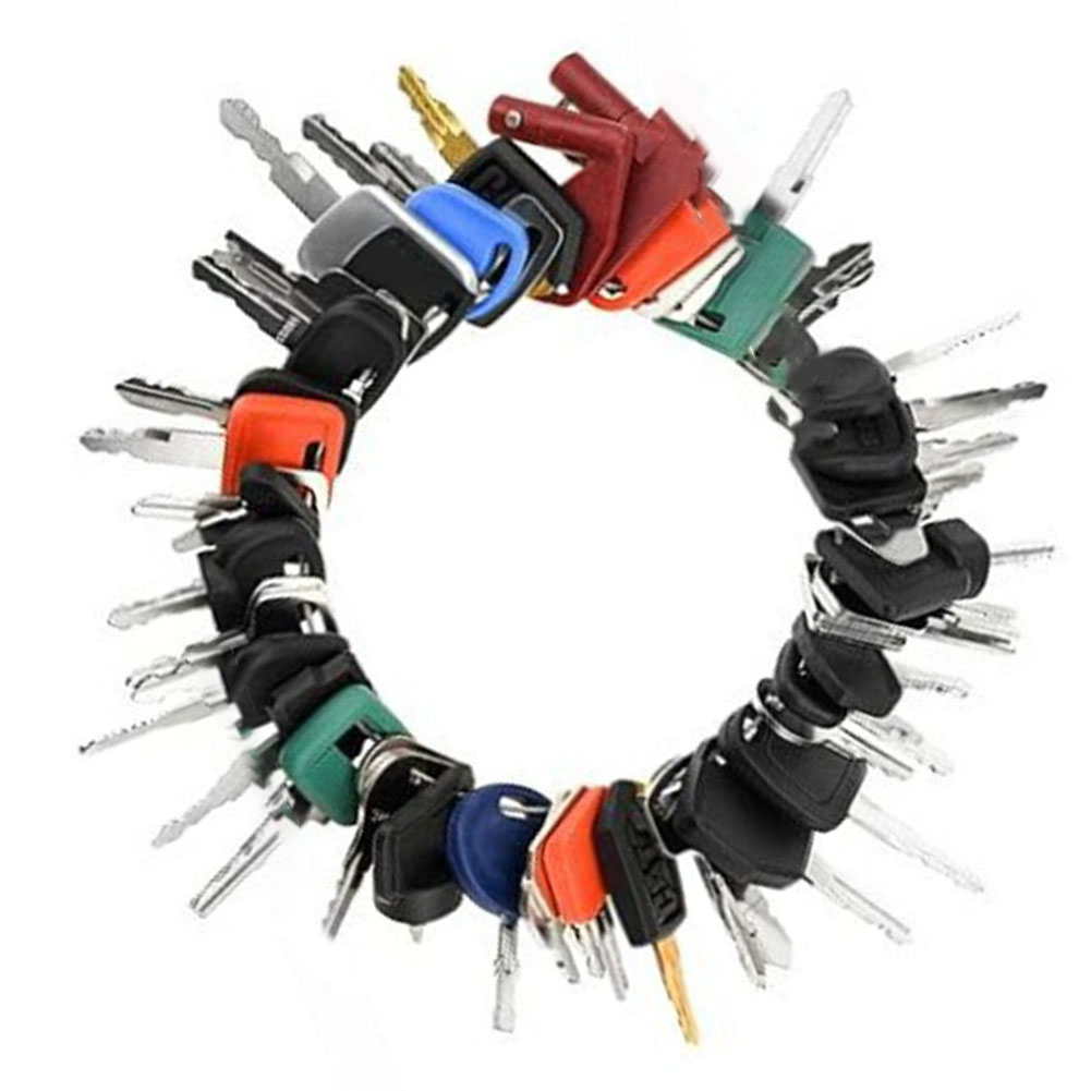 50pcs Heavy Equipment Keys Mas - Heavy Equipment Used ulasan dan harga