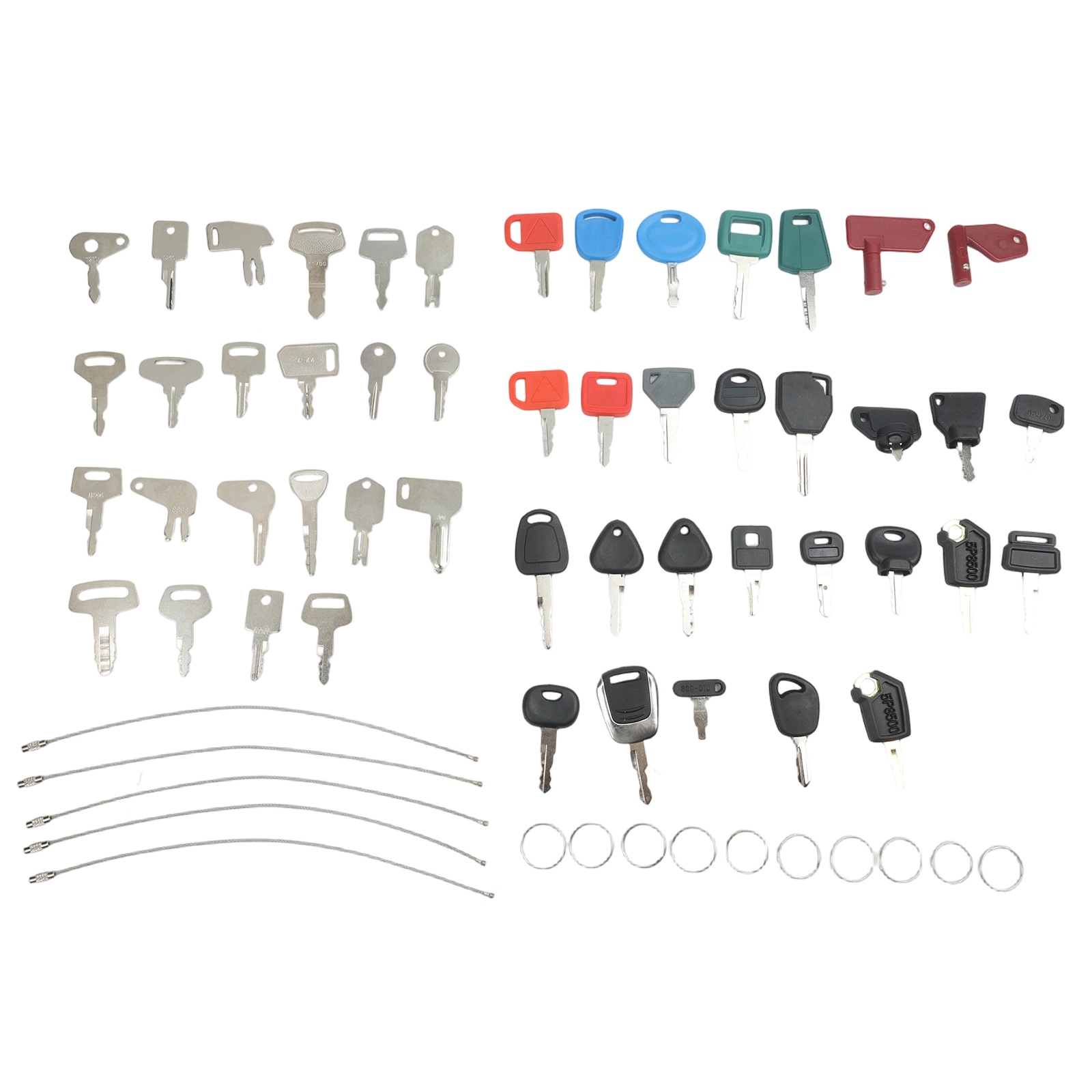 50pcs Heavy Equipment Keys Mas - Heavy Equipment Used ulasan dan harga